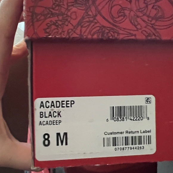 Women’s short black booties boots American Rags 8 cadee NEW NIB - Picture 4 of 7